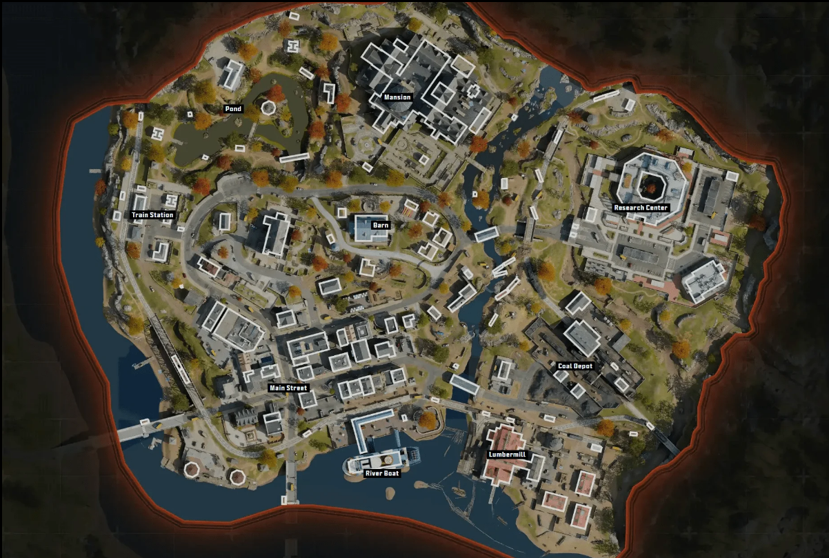 Guckie tournament POI map